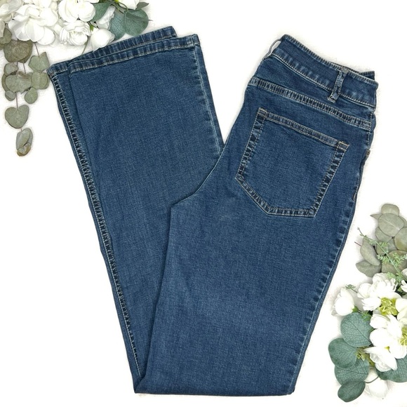 J. Jill Jeans Boot Cut Tried and True Fit Stretch Denim Blue 4 - Picture 16 of 16